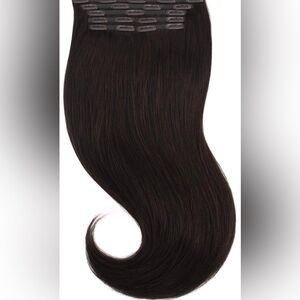 Glam Seamless 22” Invisi Clip In extensions in espresso - NEW